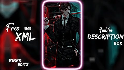 BIZZEY 😈⚡New 3D Attitude XML PRESET✨💥 Trending Edit xml file📁