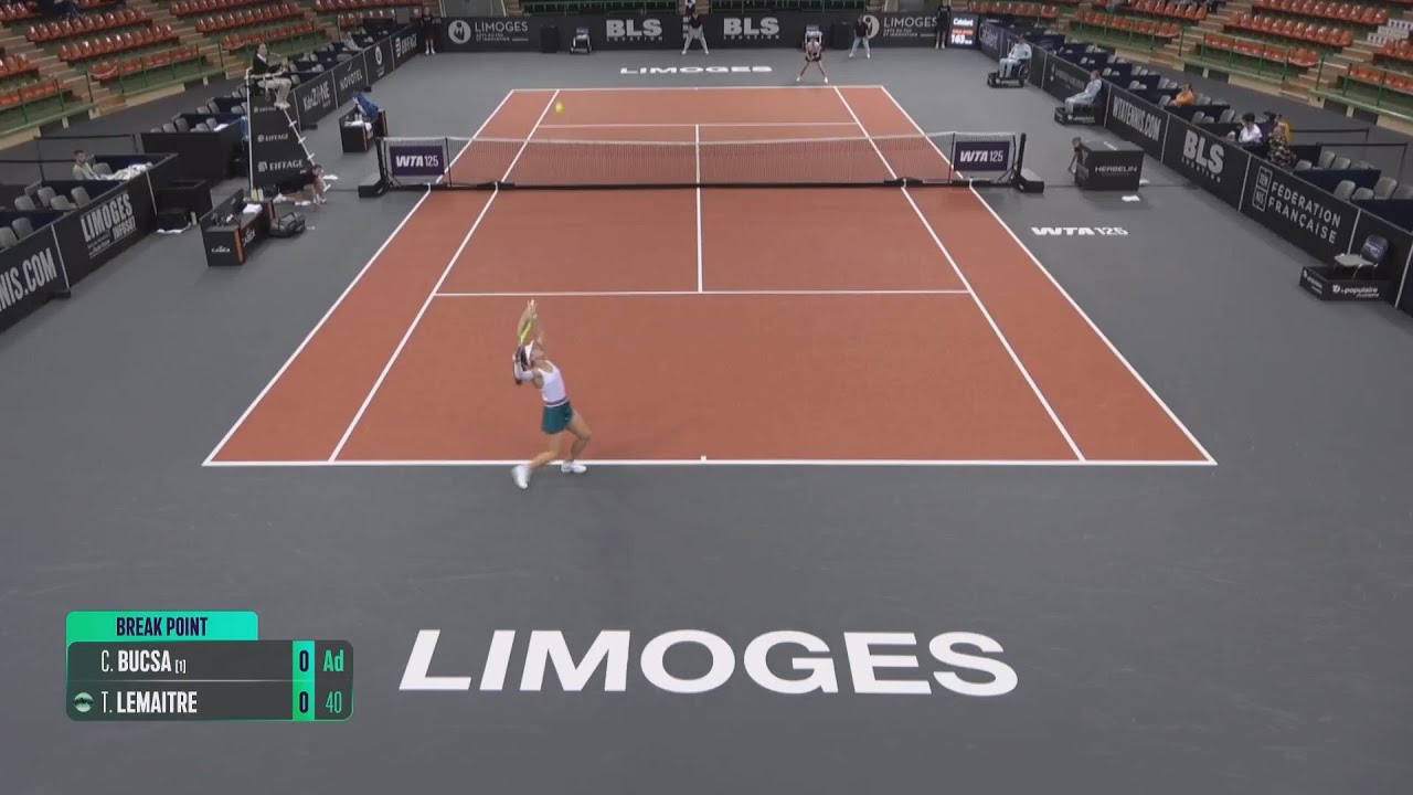 Cristina Bucsa vs Tiphanie Lemaitre | Open BLS de Limoges 2025 | Round of 16