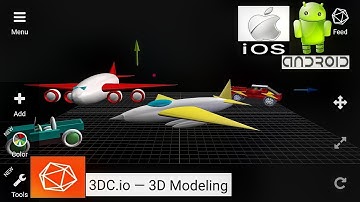 3DC.io Jet 3d Modelling Android/Ios