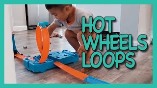 🚗 Hot Wheels 🏎️ MULTI LOOP BOX 🧸 2 years old 👶can play with track builder