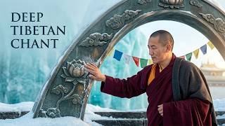 Echoes Through the Ice Valley | Om Mani Padme Hum Chant for Quiet Meditation