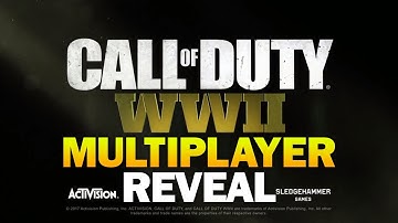 CALL OF DUTY WWII - MULTIPLAYER GAMEPLAY TRAILER LIVE REVEAL (COD WW2)