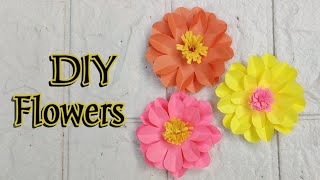 DIY Paper Flower | Paper flower making step by step ✨ | Paper Craft.