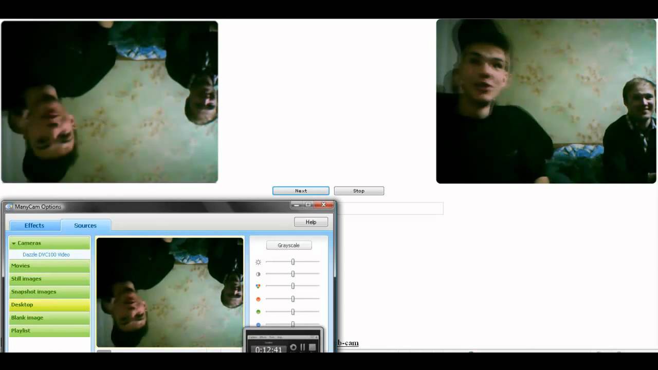 Casual ChatRoulette - ManyCam Reactions