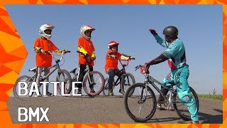 Battle BMX met Suéla Ruitenga en Junny Brejita | ZAPPSPORT