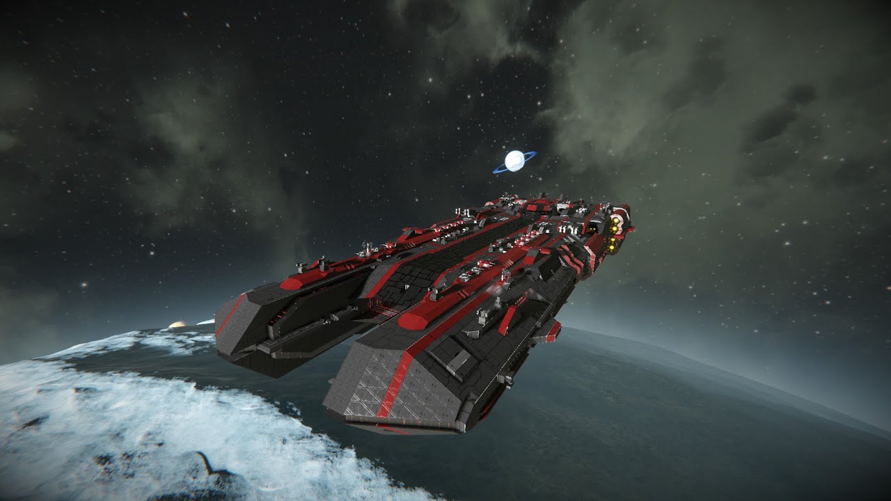 Void Empire Supercarrier | Space Engineers