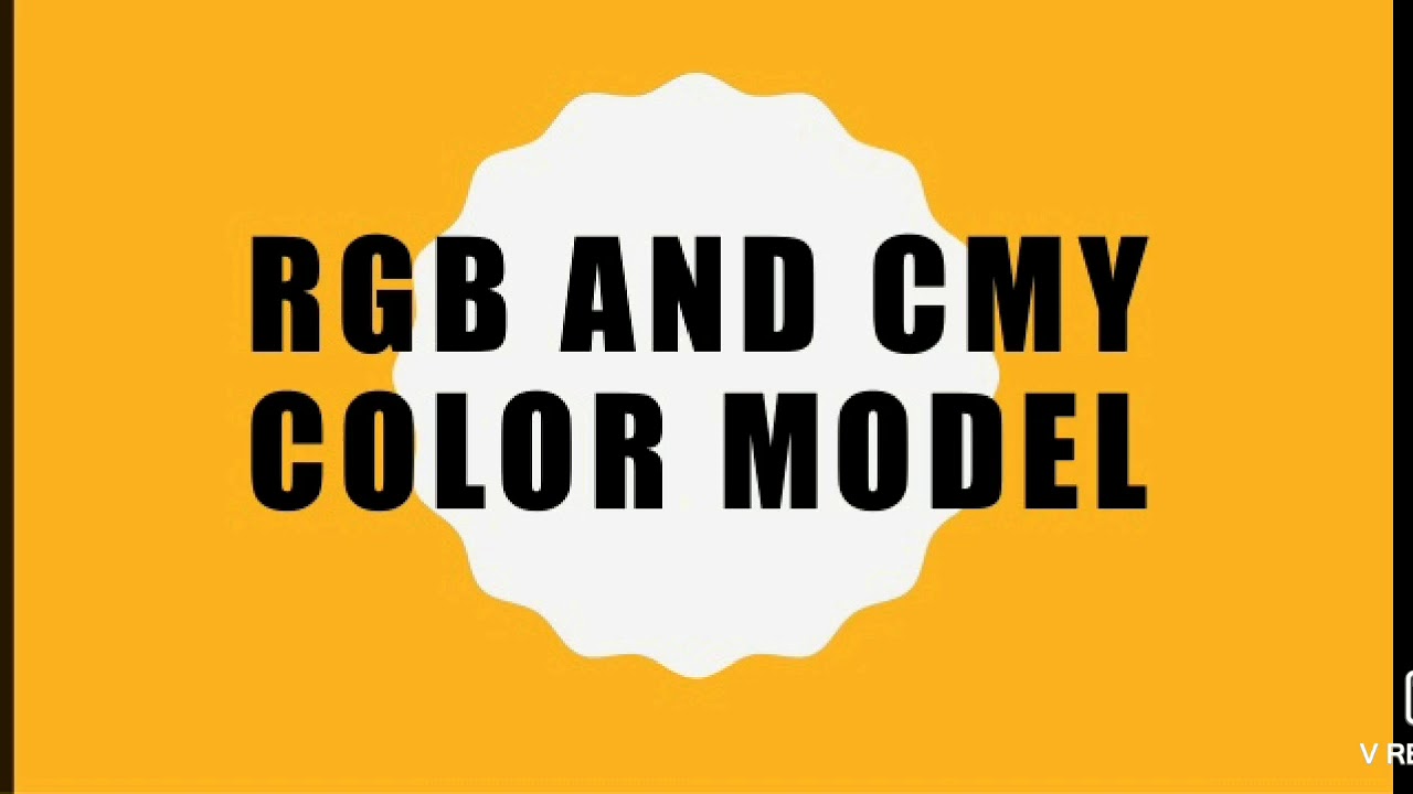 RGB and CMY color model
