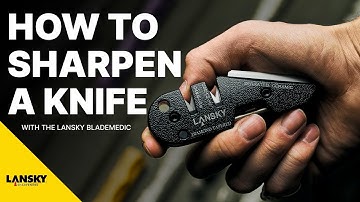 How To Sharpen With the Lansky Blademedic