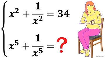 Olympiad Mathematics | Learn to find the value of x^5 +(1/x^5) | Math Olympiad Preparation