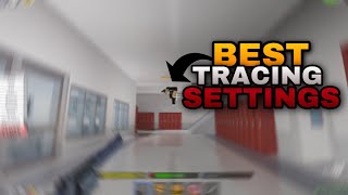 *NEW* best tracing settings in da hood🎯