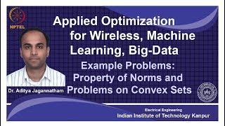 Celebrity Lec 21 | Applied Optimization | Example problems - II | IIT Kanpur Net Worth