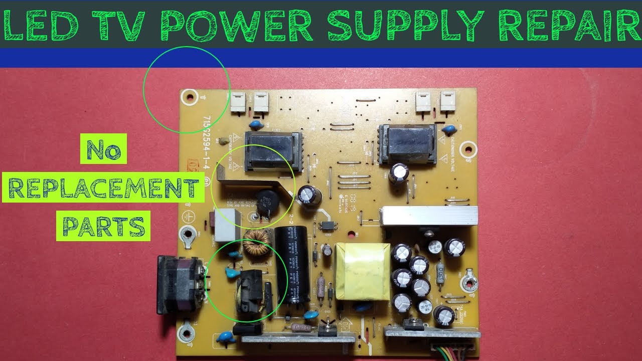 Tv Led Panel Module Replacement How to Repair LED TV Panel | How to Repair LED LCD TV Power Supply ...