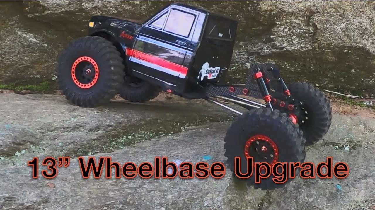 Redcat Ascent Fusion Upgrades & Mods First Run. 13'wb #rc #rccar #rccrawler #rctruck