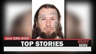 A BURKE COUNTY MAN REMIANS ON THE RUN AFTER A PURSUIT AND CRASH  | WHKY Top Stories, Fri. 6/19/26