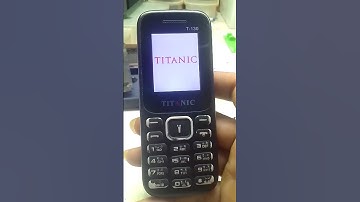 titanic t130 mobile hard reset and factory reset tutorial and format #reelsvideo #smartphone
