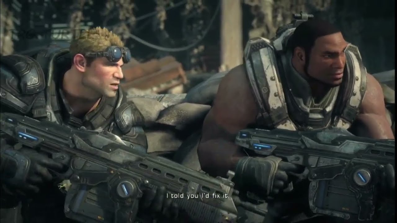GEARS OF WAR Full Game Walkthrough - No Commentary (Gears of War Ultimate Edition Full Game) part 2
