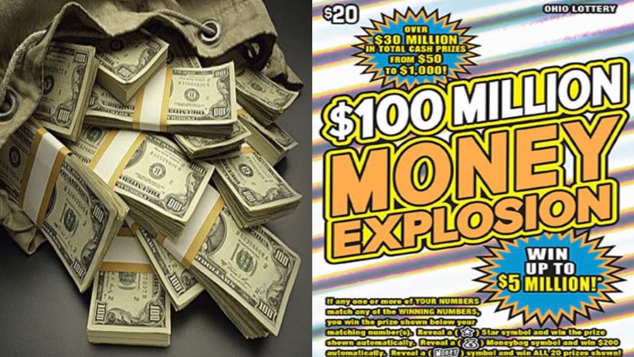 100 Million Money Explosion - Top Prize $5,000,000 - Ohio Lottery Tickets
