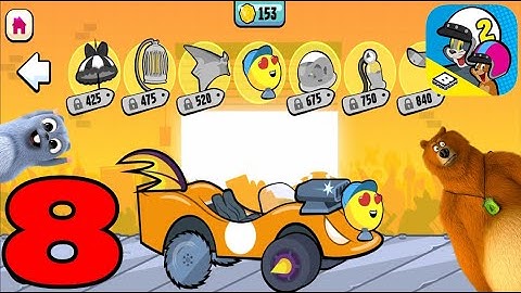 Boomerang Make and Race 2: Grizzy and the lemmings gameplay walkthrough part 8