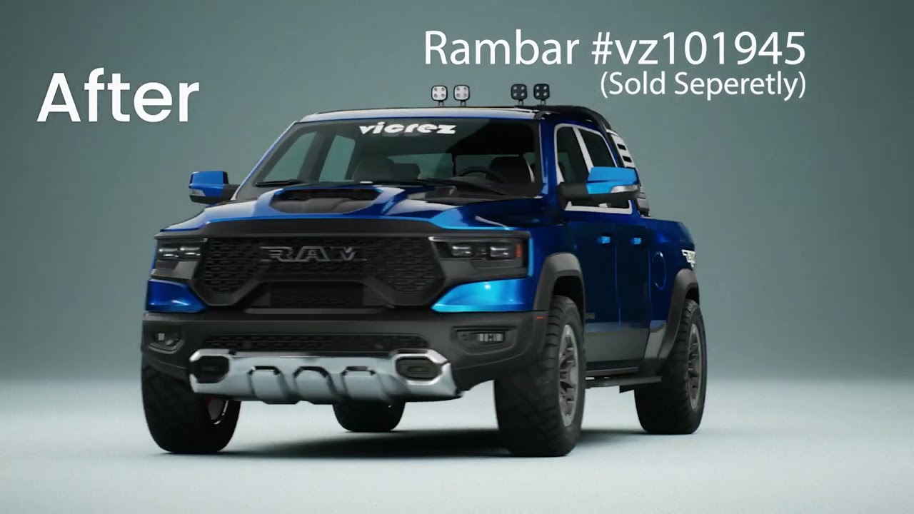 Vicrez Conversion Kit TRX Style vz101922 | Dodge RAM 1500 2019