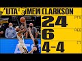 Jordan Clarkson HEATS up against Memphis | UTAH JAZZ