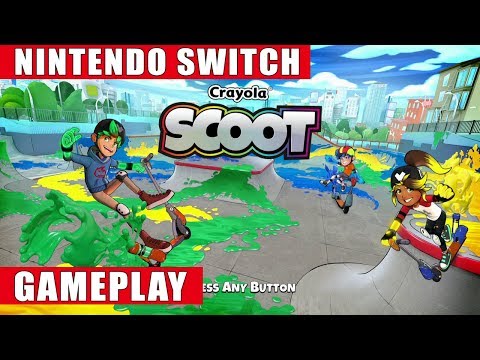 Crayola Scoot Nintendo Switch Gameplay