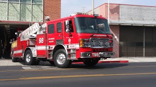 LAFD Light Force 98 Responding