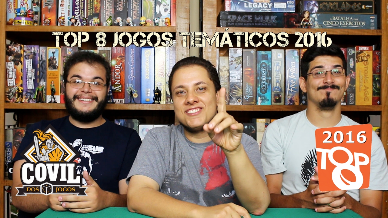 Top 8 Jogos Temáticos 2016 - YouTube