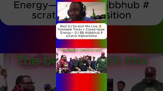 Best DJ Scratch Mix Live 🔥 Turntable Tricks + Crowd Hype Energy— DJ BB #djbbhub #scratch