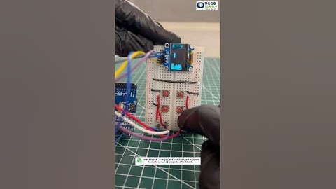 DIY Tetris Game Using Arduino #scienceproject #arduinoproject #roboarmy #tetrisgame #tetrischallenge
