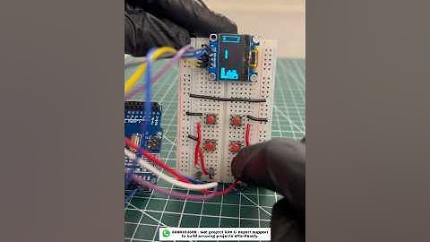 DIY Tetris Game Using Arduino #scienceproject #arduinoproject #roboarmy #tetrisgame #tetrischallenge