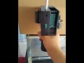 Handheld inkjet printer print on carton with USB flash disk