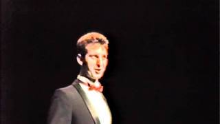 1986: Glenn Flavin, bass opera singer, in the Finals of the Australian Singing Competition