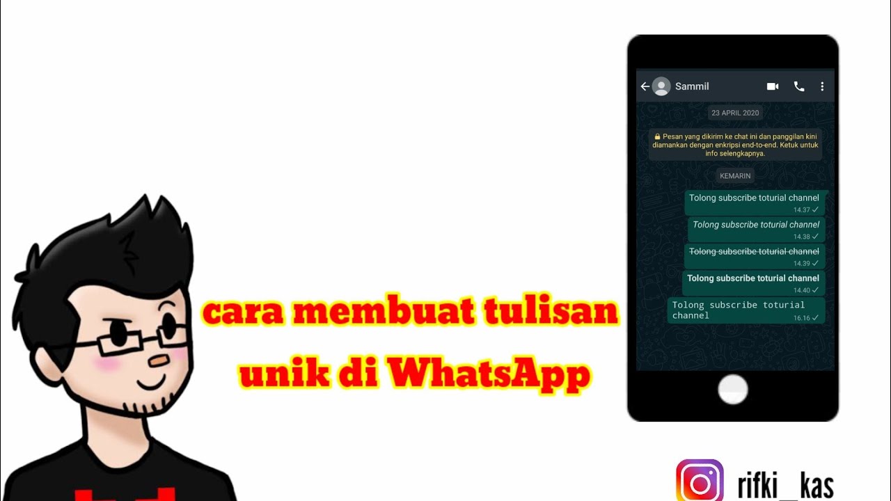 cara membuat tulisan menjadi unik 