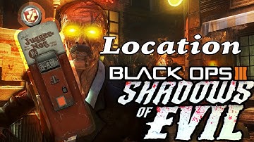 SHADOWS OF EVIL JUGGERNOG LOCATION - Tutorial