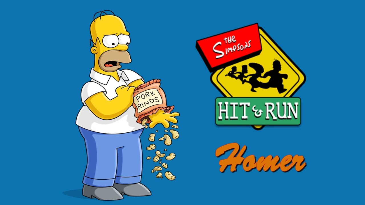 All Homer Simpson Voice Clips • The Simpsons Hit & Run Game • All Voice Lines • Funny • 2003
