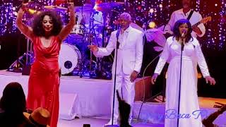 Upside Down - Diana Ross gets harassed on stage then almost kissed by crazy woman in Costa Mesa 2026