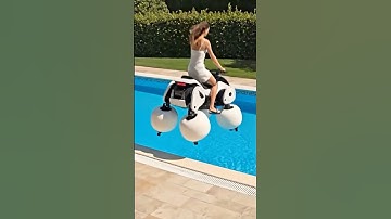 2025 Quadruped Robot Driving at Home in LA — Land and Water Dual-Mode Transformation