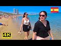Barcelona Spain Beach Walking Tour Barceloneta Beach Barcelona Spain Beach Walking Tour Barceloneta Beach