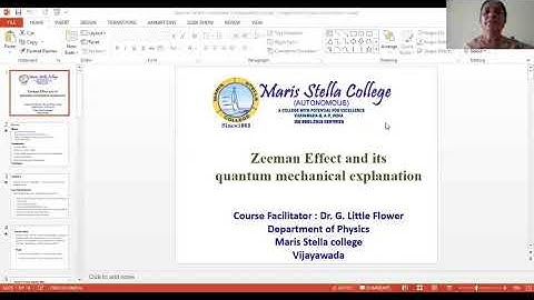 Zeeman effect with Quantum Mechanical explanation