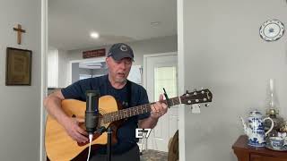 Video thumbnail of "EASY STRUM - PLEASE LET ME LOVE YOU - HANK WILLIAMS COVER"