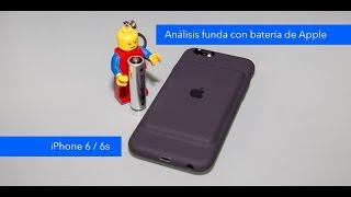 ballena fácilmente Abiertamente Unboxing y análisis funda con batería de Apple para iPhone 6 y 6S - YouTube