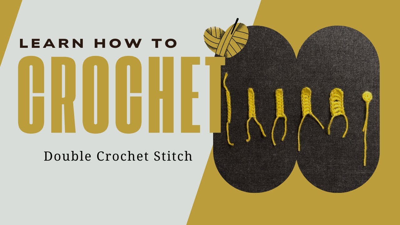 Crochet Basics 101 | Crochet foundations | Double Crochet - YouTube