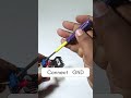 L298N Motor Driver Connection | Battery + 2 DC Motors | Part 1 | #shorts #subscribe #like #diy