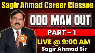 ODD MAN OUT PART 1  | Competitive Exams by Sagir Sir | Sagir Ahmad Career Classes screenshot 2
