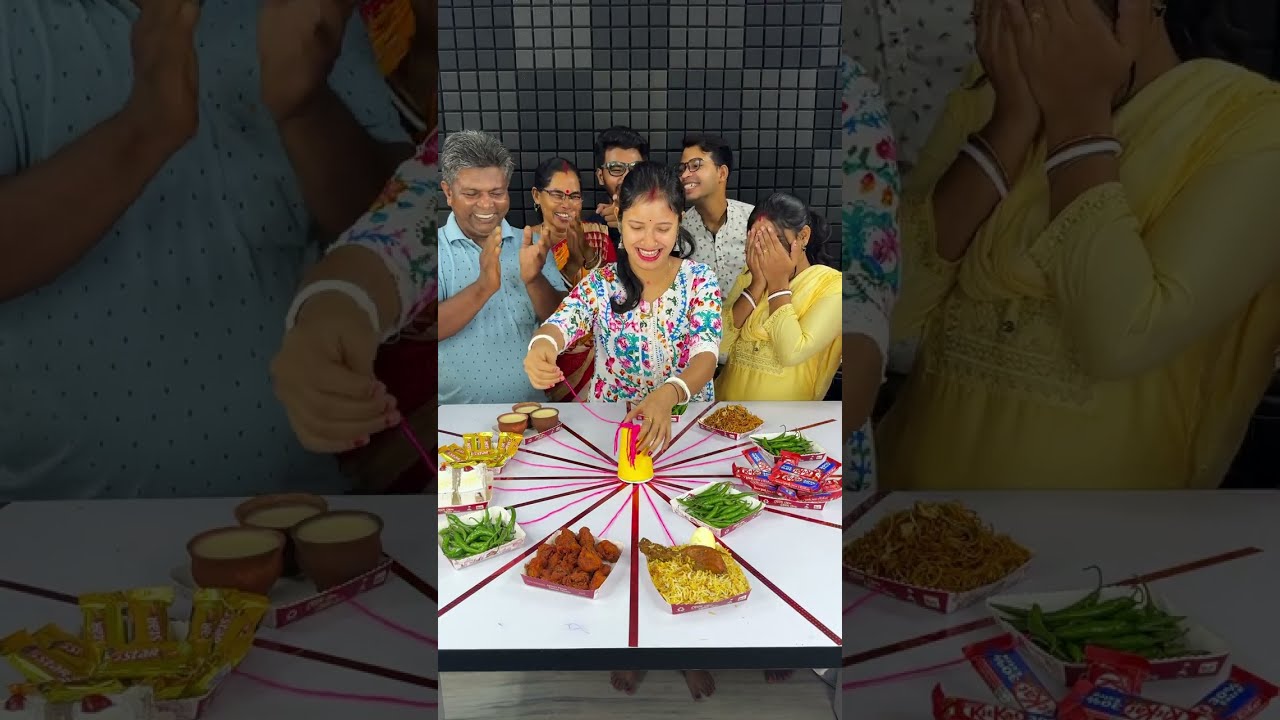 Pull The Rope Funny Game Challenge With Full Family