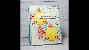 Unity Quick Tip: Watercolor Fish Scene with Distress Markers