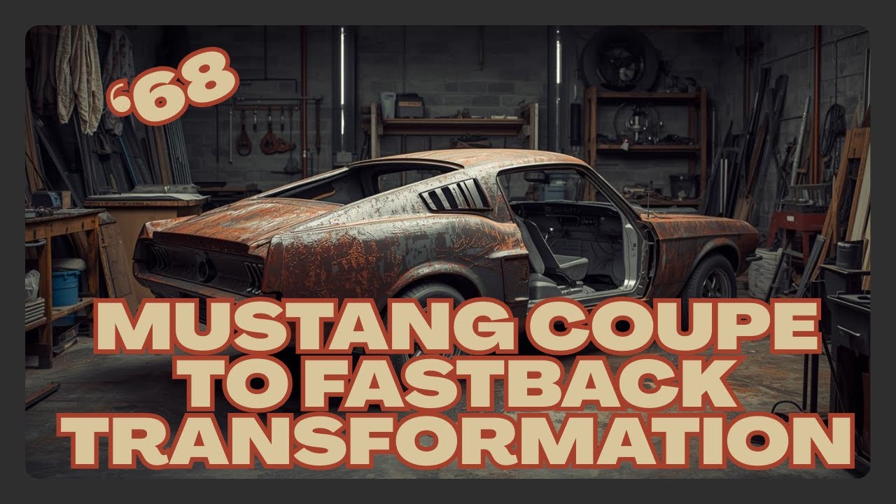 От купе до фастбэка: Полная переделка и восстановление Mustang 1968 года.