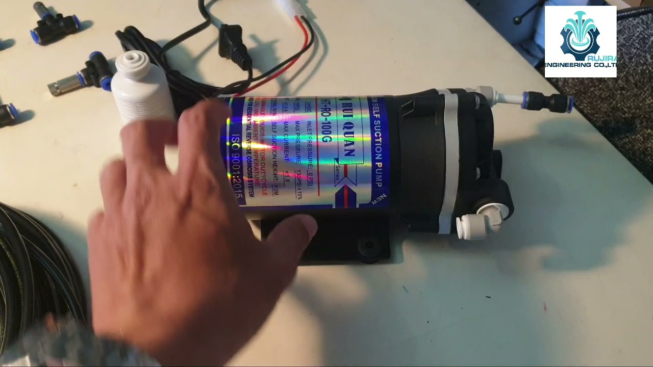 ชุดพ่นหมอก แรงดันสูง  10 บาร์ แบบปั้มเสียงเงียบ