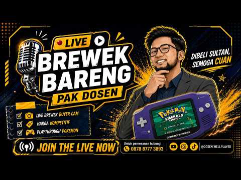 LARIS MANIS LIVE BREWEK BARENG PAK DOSEN