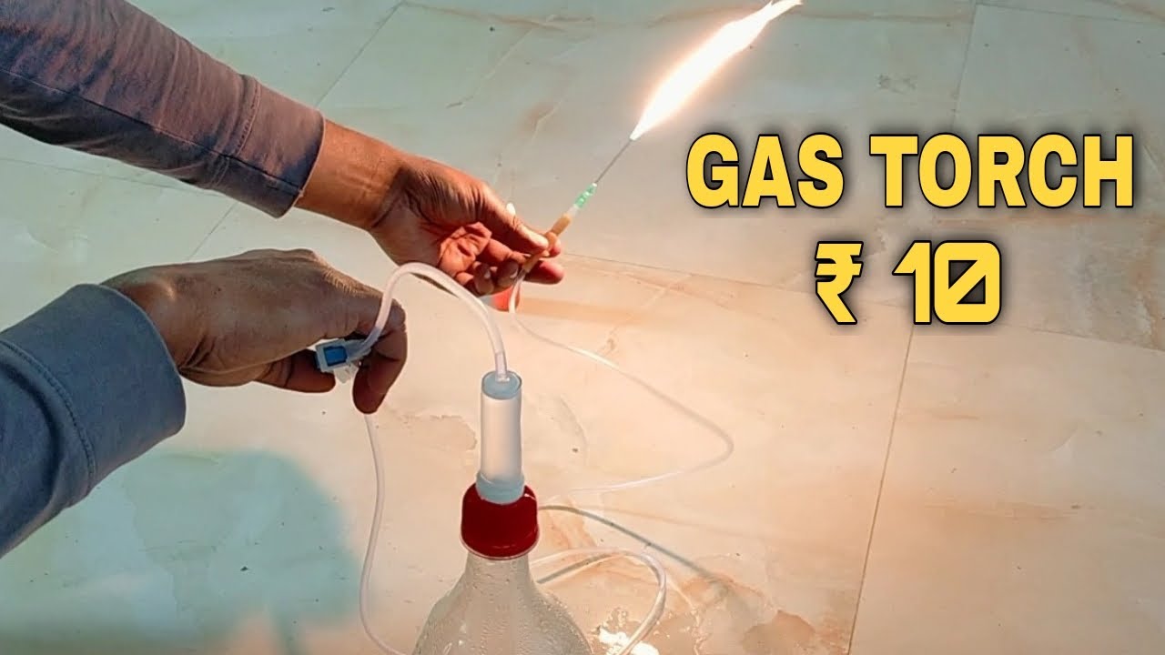 How To Make Gas Torch At Home.Gas Torch DIY.